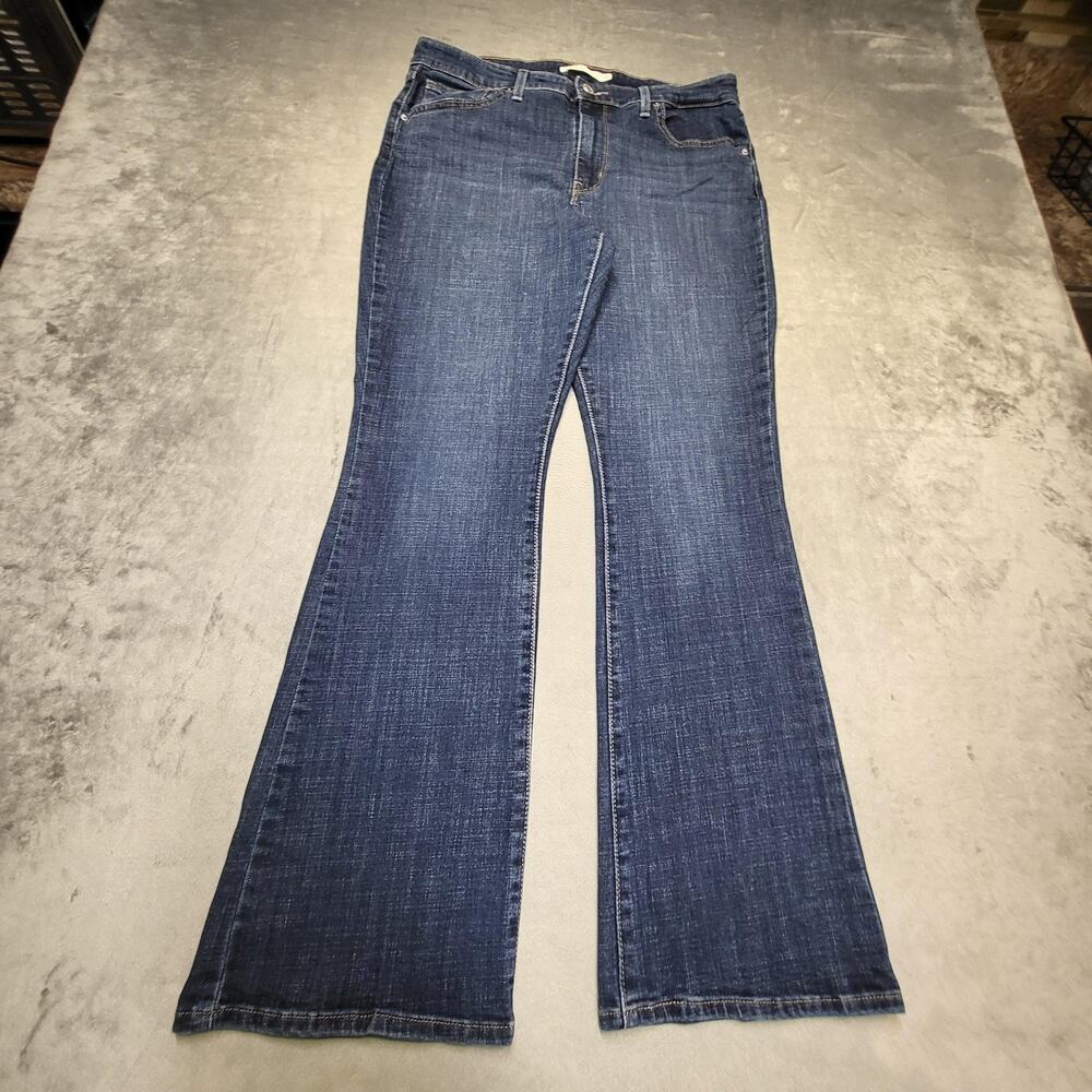 Levi's Jeans Womens 32 Blue 725 High Rise Bootcut Medium Wash 5-Pocket